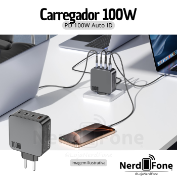 CARREGADOR MAX PD100W HR