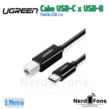CABO USB-C x USB-B 2.0 UGREEN