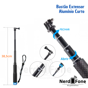 Bastão Extensor Alumínio Curto