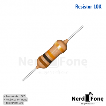 RESISTOR CR25 10K 1/4W