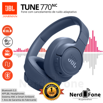 HEADPHONE JBL TUNE 770NC ANC BT BLU
