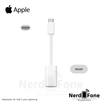 ADAPTADOR APPLE USB-C x LIGHTNING