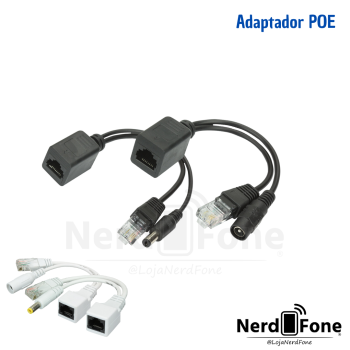 PAR ADAPTADOR POE (M) + (F)