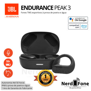 FONE TWS SPORT JBL ENDURANCE PEAK3 BLK