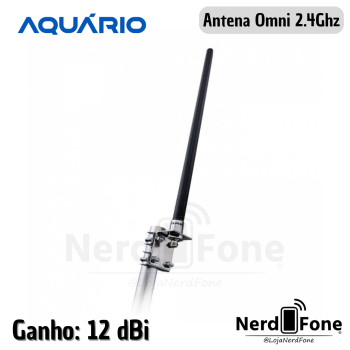 ANTENA INTERNA WIFI 2.4GHZ 12DBI AQUÁRIO