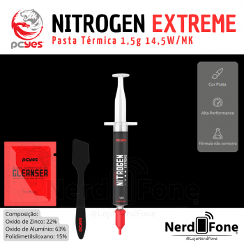PASTA TÉRMICA NITROGEN MAX 1.5G 12,5W/MK PCYES