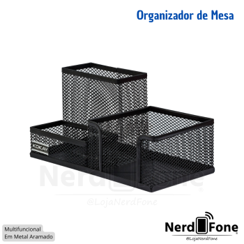 ORGANIZADOR DE MESA METAL ARAMADO