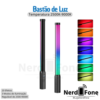 BASTÃO DE LED RGB UL