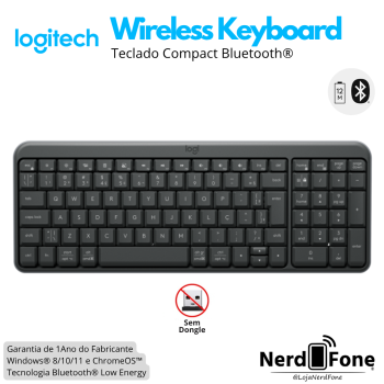 TECLADO BLUETOOTH ABNT2 K250 LOGITECH