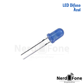 LED DIFUSO AZUL