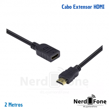 CABO EXTENSOR  HDMI 2M
