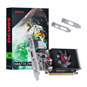 PLACA DE VIDEO GPU NVIDIA GEFORCE G210 1GB DDR3 64 BIT PCYES