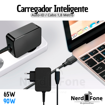 CARREGADOR USB-C P/ NOTEBOOK HR