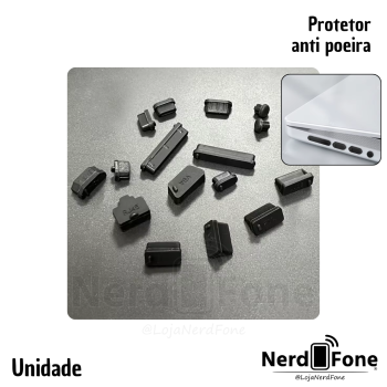 PROTETOR SILICONE ANTI POEIRA