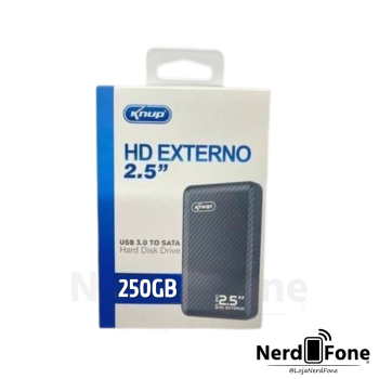 HD EXTERNO 250GB SLIM KNUP