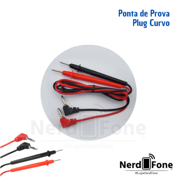 PONTA PROVA PLUG CURVO