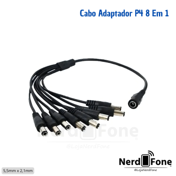 CABO DUPLICADOR 40CM P4 1 x 8 CONNECT PRO