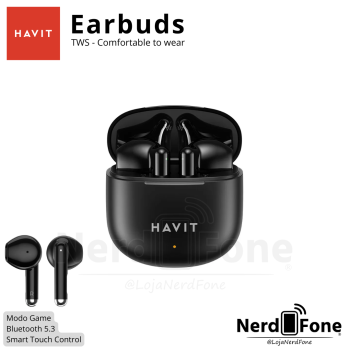 FONE TWS BT 5.3 HAVIT; SMART TOUCH