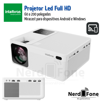 PROJETOR FULL HD 5200 LUMENS; PFL5211 INTELBRAS