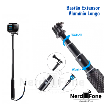 Bastão Extensor Alumínio Longo