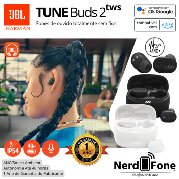 FONE TWS JBL TUNE BUDS 2 ANC;