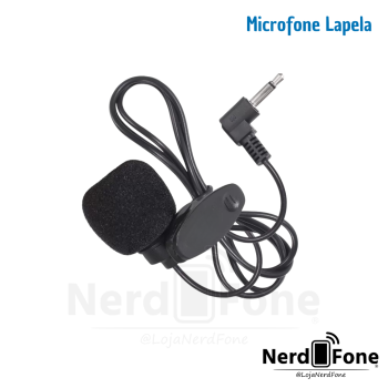 MICROFONE DE LAPELA P2