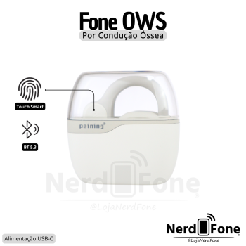 FONE OWS BT 5.3 CONDUÇÃO ÓSSEA PEI/PG