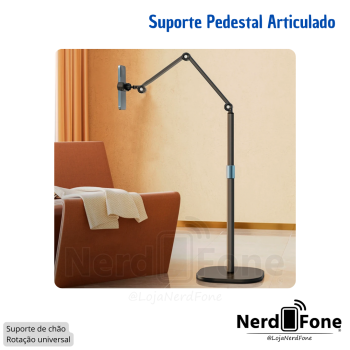 SUPORTE OR DE PISO PARA CELULAR