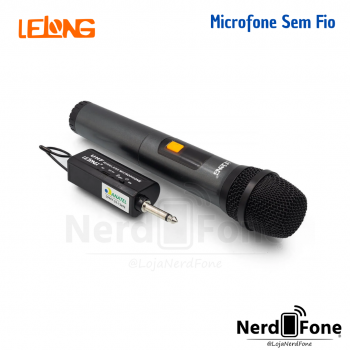 MICROFONE SEM FIO LELONG