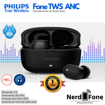 FONE TWS 5.4 IPX4 BLACK; PHILIPS IN-EAR;