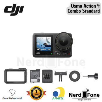 CAMERA DJI OSMO ACTION 4; COMBO STANDARD