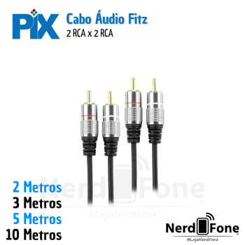 CABO FITZ AUDIO 2RCA x 2RCA PIX
