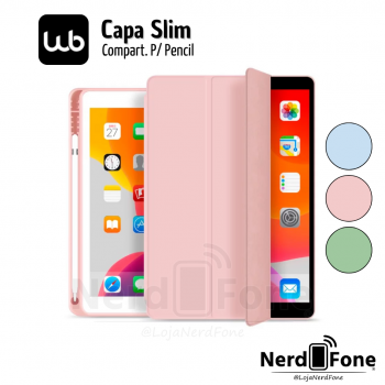 CAPA IPAD 7/8/9 10.2 C/ PORTA CANETA WB