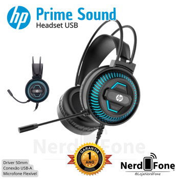 HEADSET PRIME USB-A HP; DRIVER 50MM