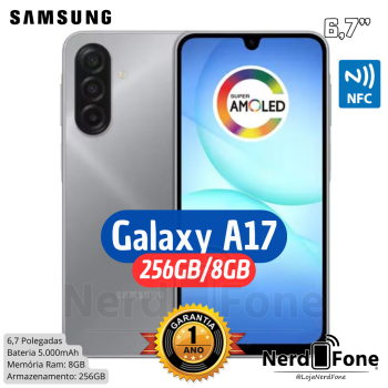 APARELHO CELULAR SAMSUNG GALAXY; A17 4G