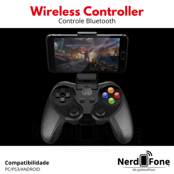 CONTROLE SEM FIO BLUETOOTH 4 EM 1 ALT