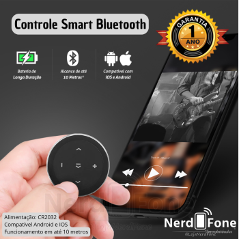 CONTROLE SMART BLUETOOTH 5+