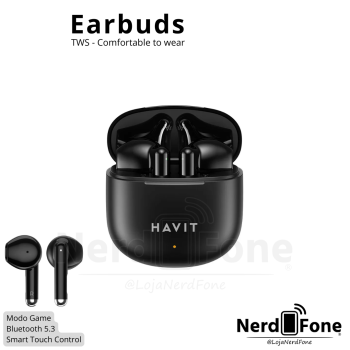 FONE TWS BT 5.3 HAVIT; SMART TOUCH