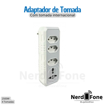 TOMADA DE TOMADA 10A 2500W