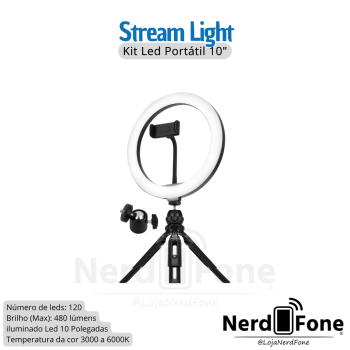 RING LIGHT LED 10“ STREAMPLIFY