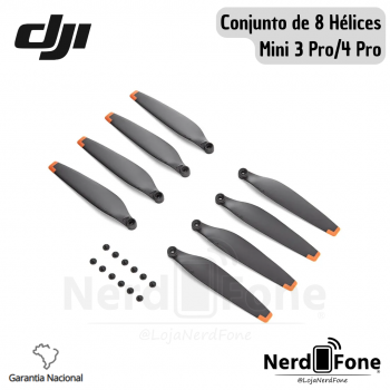 CONJUNTO COM 8 HÉLICES DJI; (MINI 3 PRO / 4 PRO)