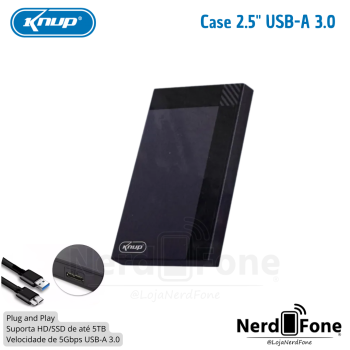 CASE USB-A 3.0 x HD/SSD 2.5“ SATA