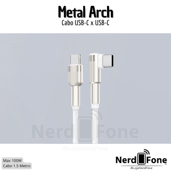 CABO USB-C x USB-C 100W 1.5M 90° HR
