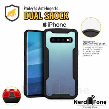 CAPA GSHIELD DUAL SHOCK; P/ IPHONE