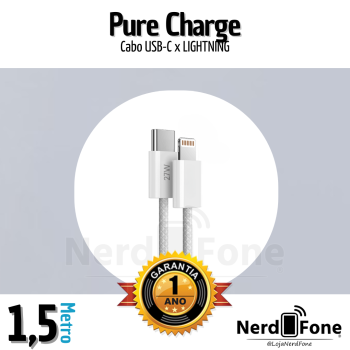 CABO USB-C x LIGHTNING 27W 1.5M HR