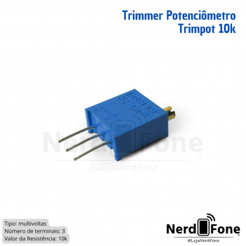 TRIMMER POTENCIÔMETRO TRIMPOT 10K