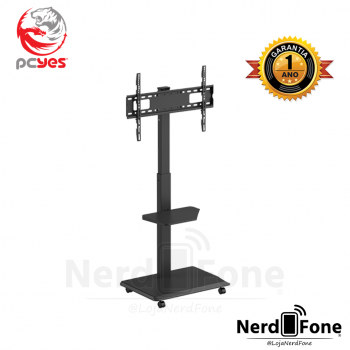 RACK PEDESTAL MÓVEL PARA TV