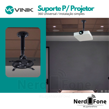 SUPORTE P/ PROJETOR UNIVERSAL VINIK