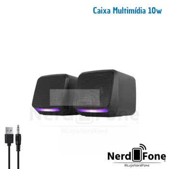 CAIXA DE SOM PARA PC 10W