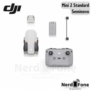 DRONE DJI MINI 2 STANDARD; SEMINOVO